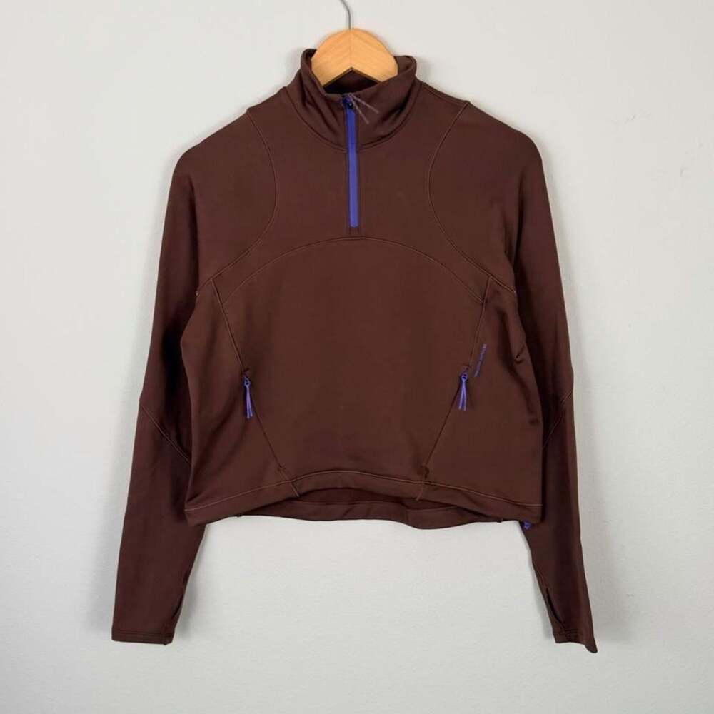 Lululemon Quarter-Zip Pullover Tech Fleece Pink Clay